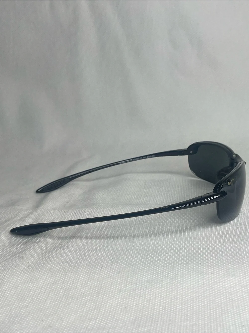 Maui Jim MAKAHA Polarized Sunglasses Triple Black 405-02 64-15-130 Made in Japan
